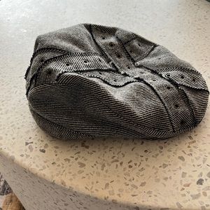 Goorin Bros Grey Flat Cap Hat Size Large